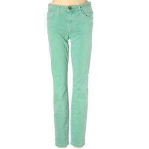 Current/Elliott green denim jeans size 27